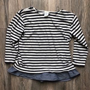 J Crew Kids Sz. 10 Crew Cuts STRIPPED TOP